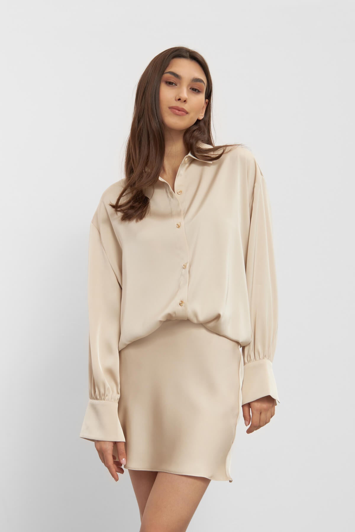 Berry Shirt - Nude