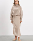 Gilmore Maxi Skirt - Beige