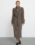 Kelby Coat - Dark Brown