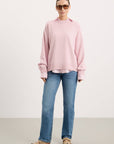 Romy Sweater - Powder Pink
