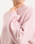 Romy Sweater - Powder Pink
