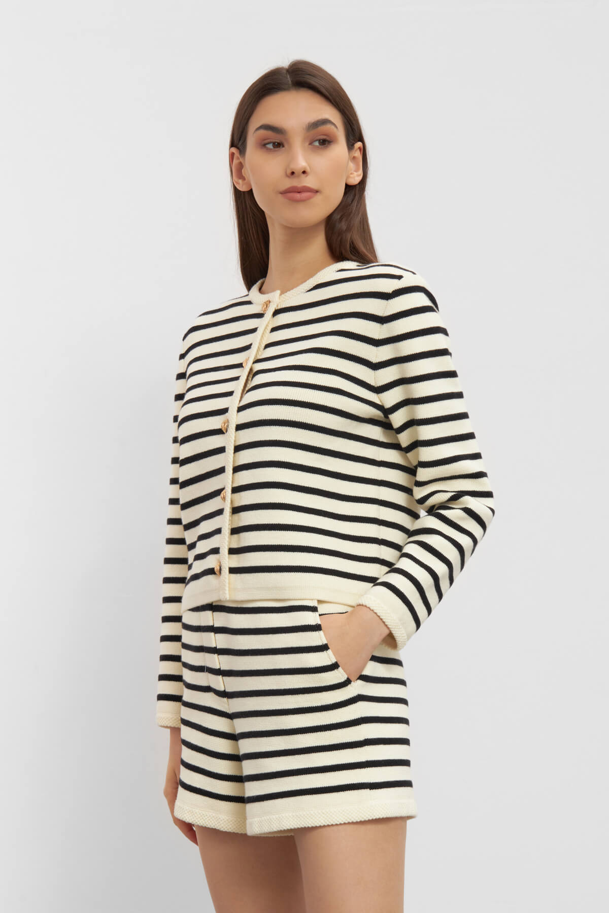 Sienna Cardigan - Striped