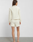 Verona Boucle Shorts - Off-White